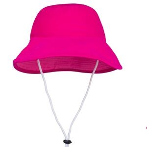 TUGA REVERSIBLE BUCKET SUN HAT COLOR CARMINE, SIZE LARGE